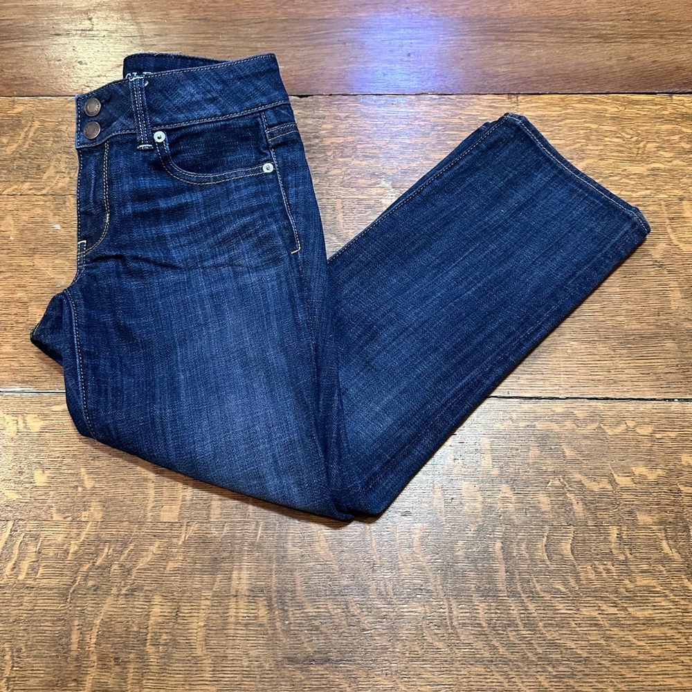 American Eagle artist crop stretch  jeans‎ sz 2